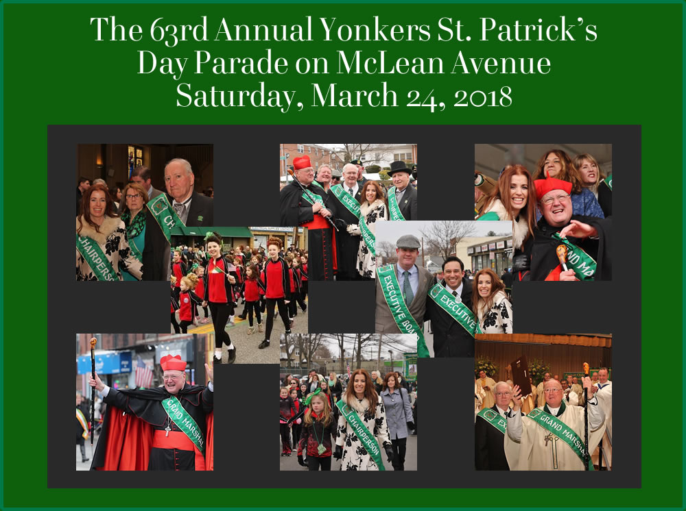 Yonkers St. Patrick's Parade on McLean Ave